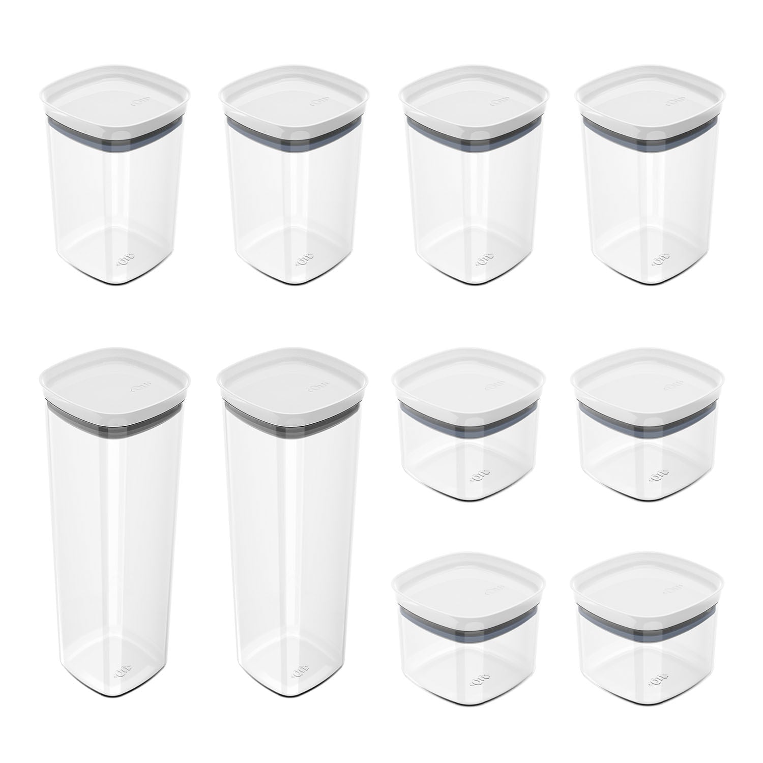 Kit de Potes Herméticos Ou 10 Peças Linha Block