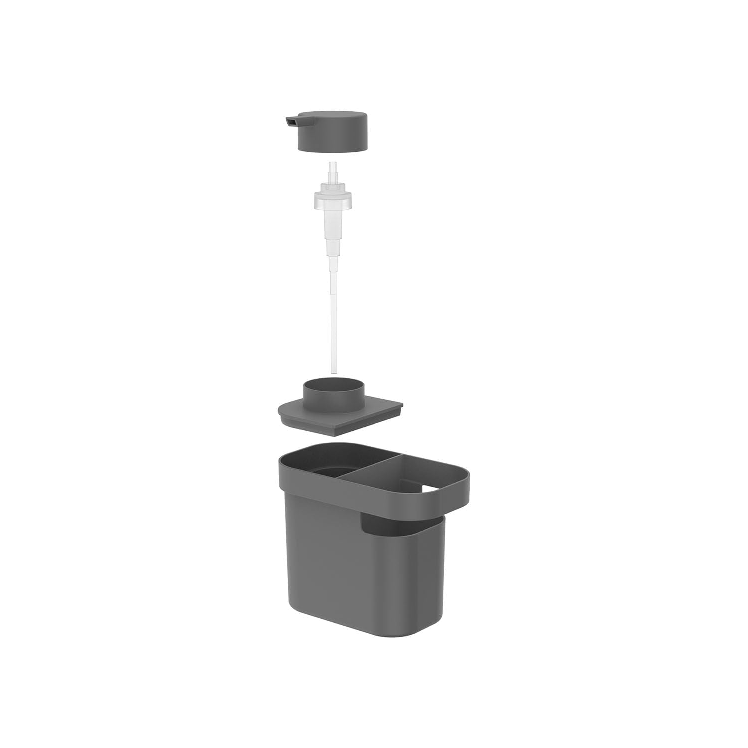 Dispenser para detergente e organizador de pia Ou 650ml Linha Trium