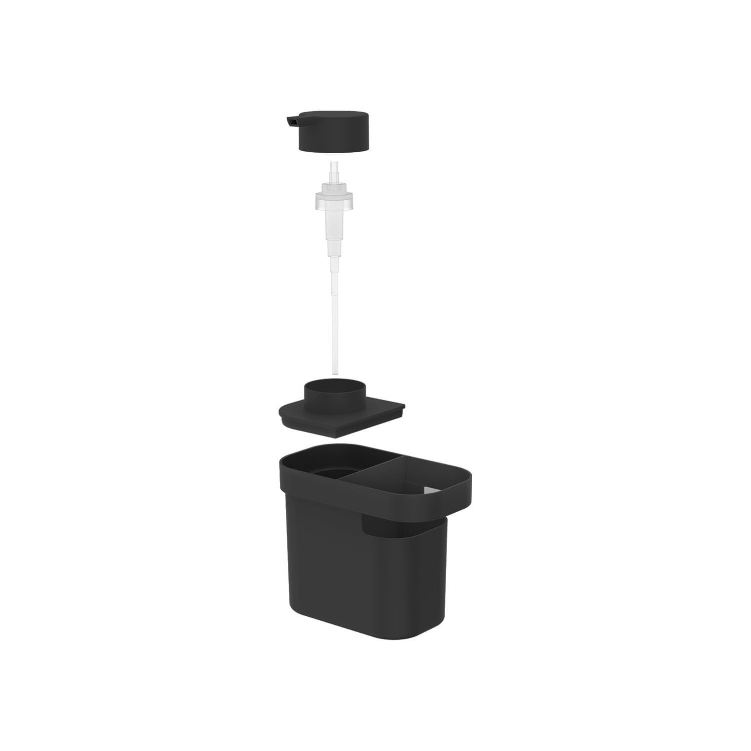 Dispenser para detergente e organizador de pia Ou 650ml Linha Trium