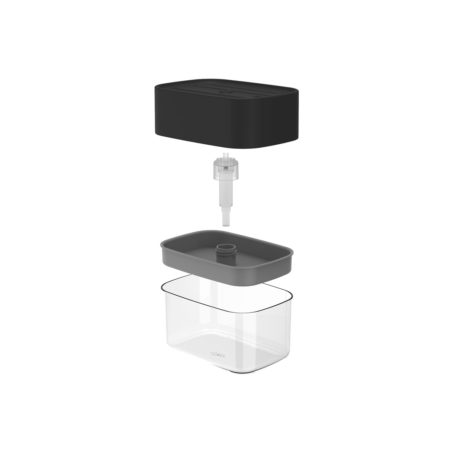 Dispenser para detergente porta esponja Ou 550ml Linha Trium
