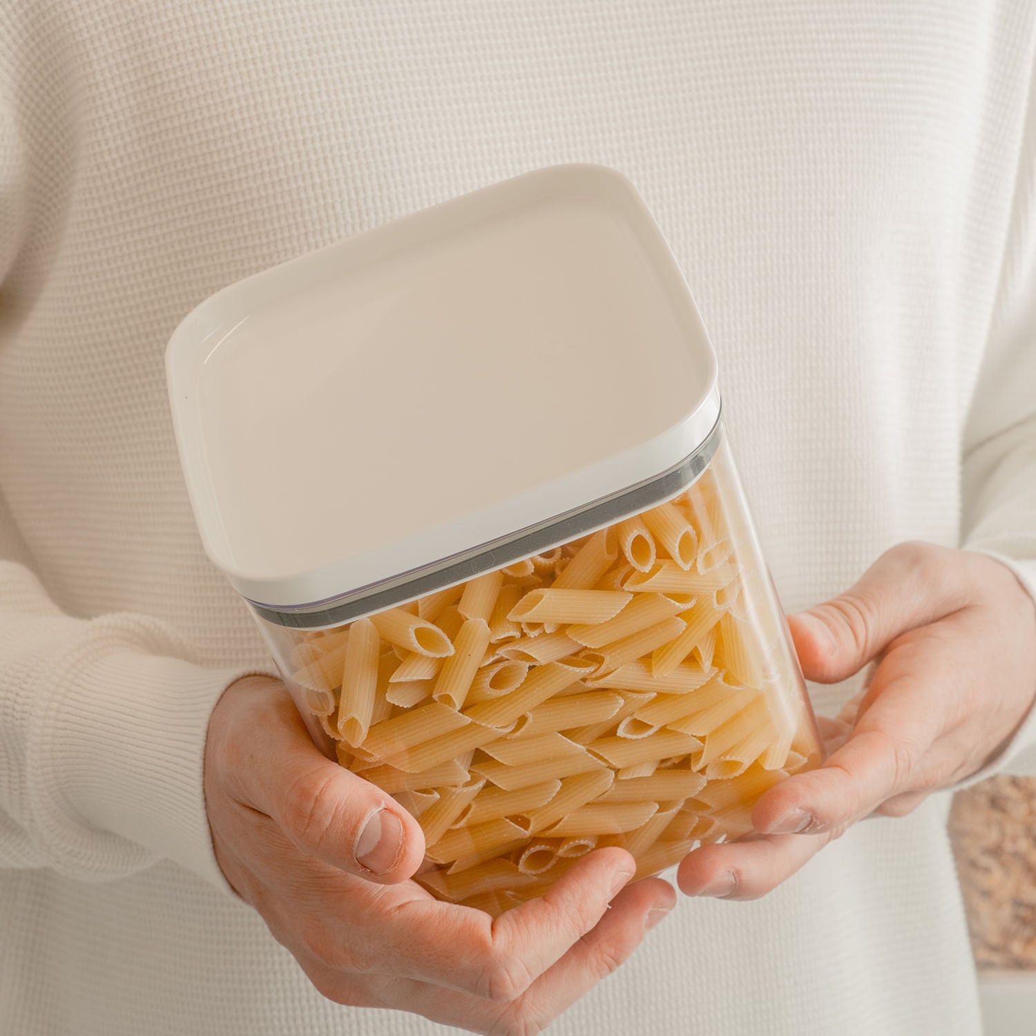 Pote hermético organizador Ou 2,3L Linha Block