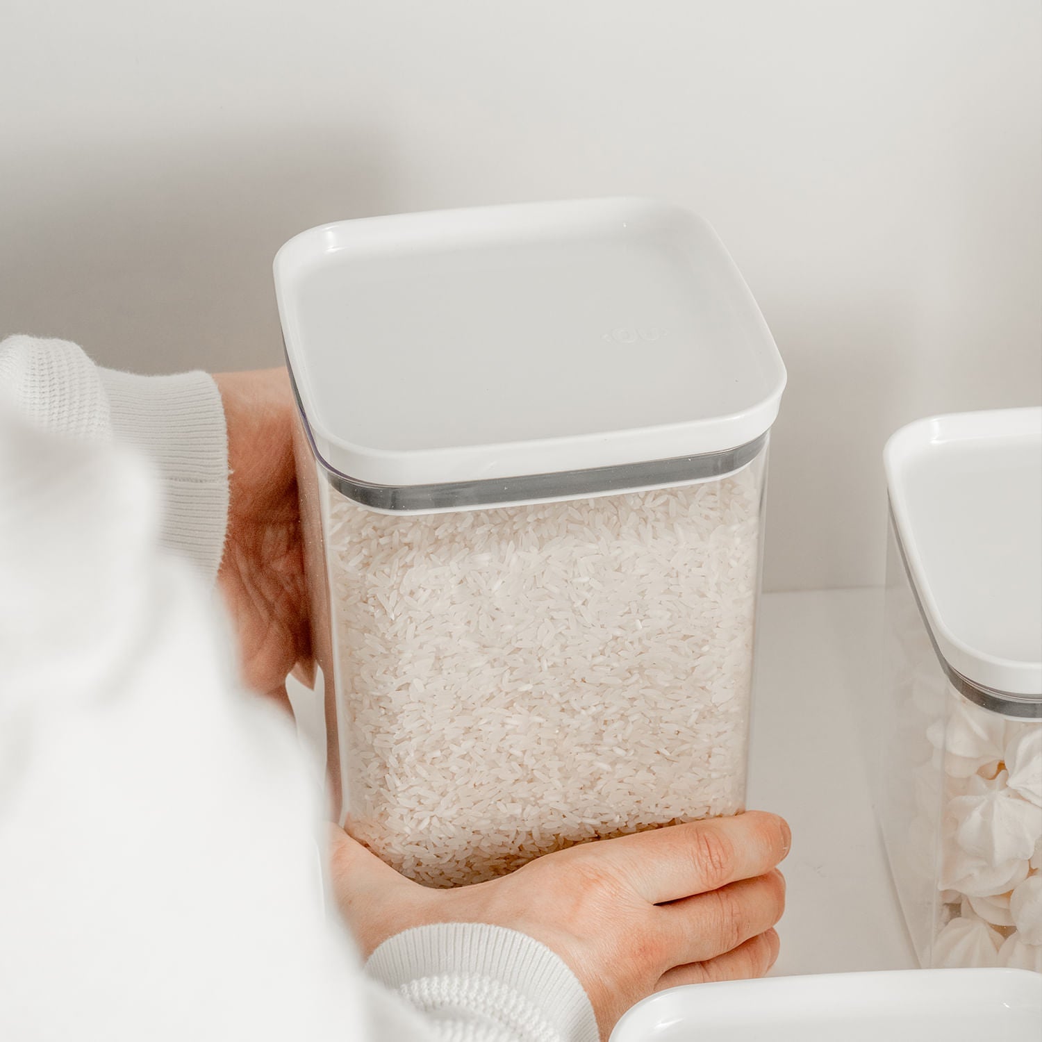 Pote hermético organizador Ou 3,5L Linha Block