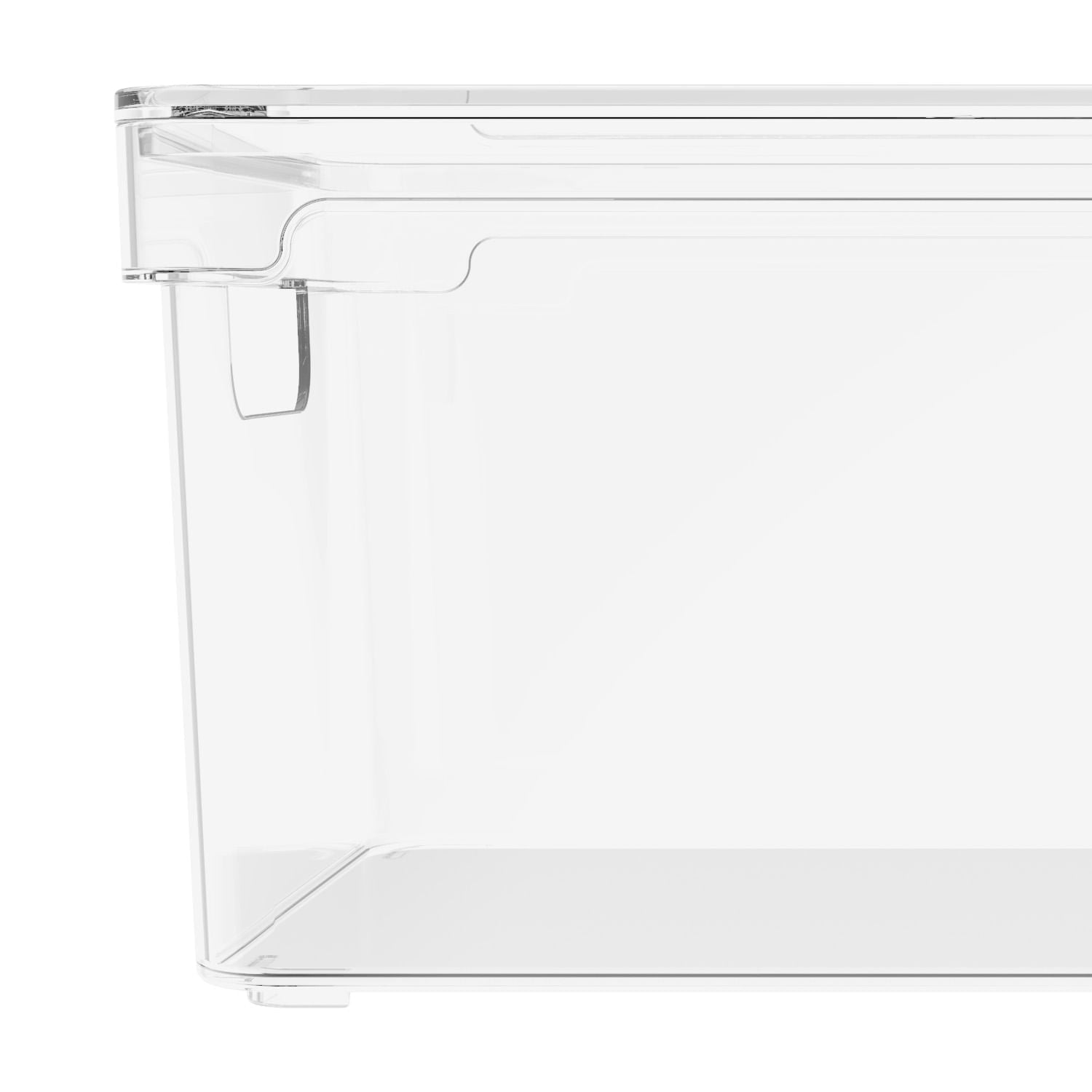 Organizador de armários com tampa Ou 5L Linha Clear