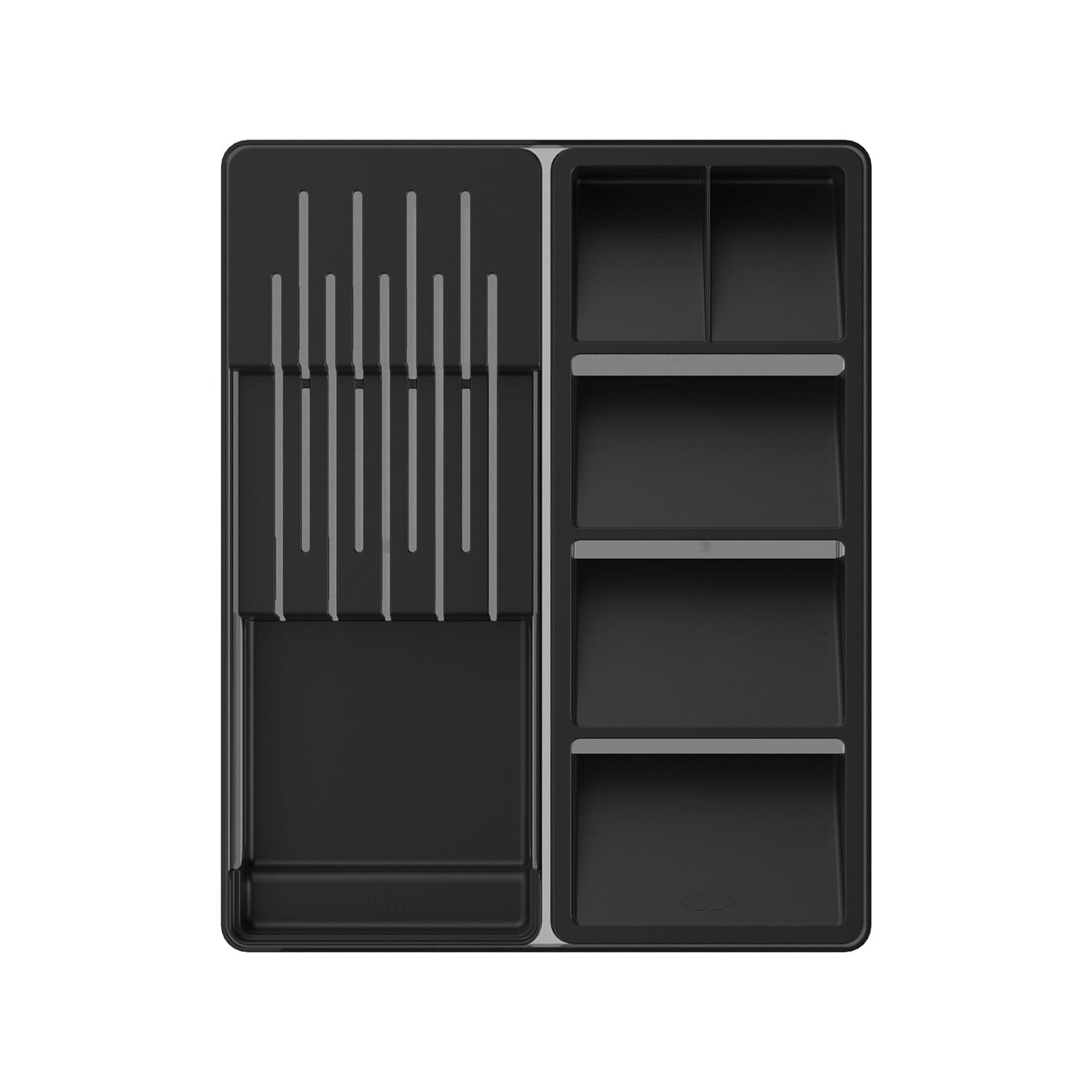 Organizador de facas e talheres Ou Linha Clear