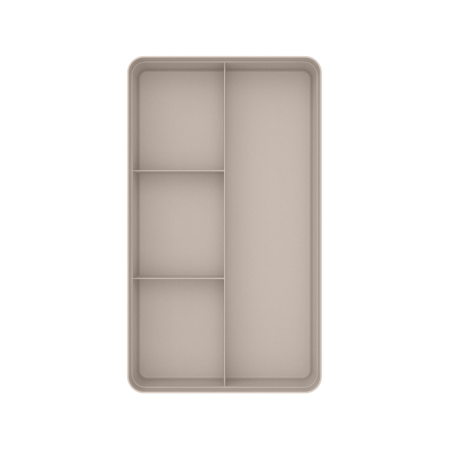 Organizador de gavetas Ou 4 divisórias Linha Logic
