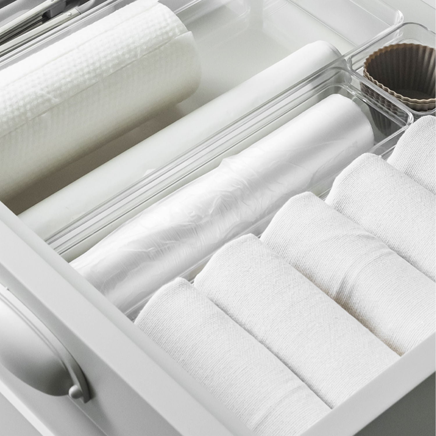 Organizador de gavetas Ou 30 x 7,5 x 5,6 Linha Clear