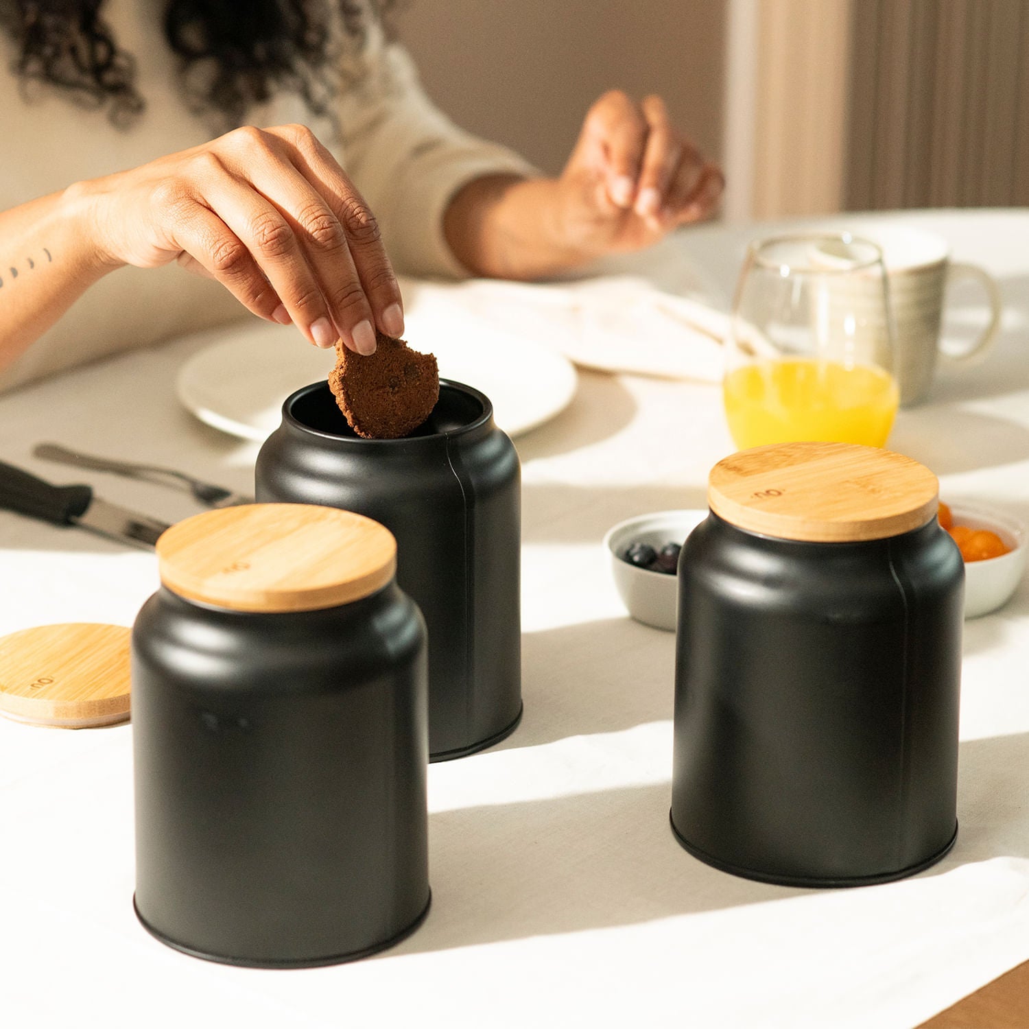 Pote coffee Ou 1,1L Linha Sense