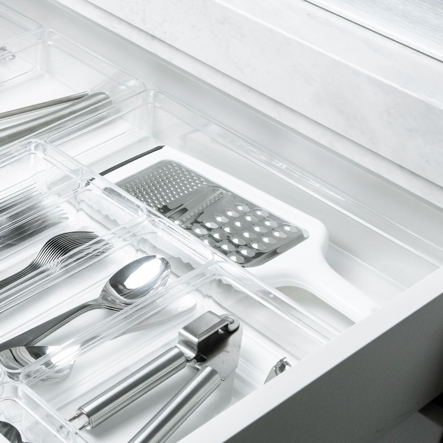 Organizador de gavetas Ou 37,5 x 15 x 5,6 Linha Clear