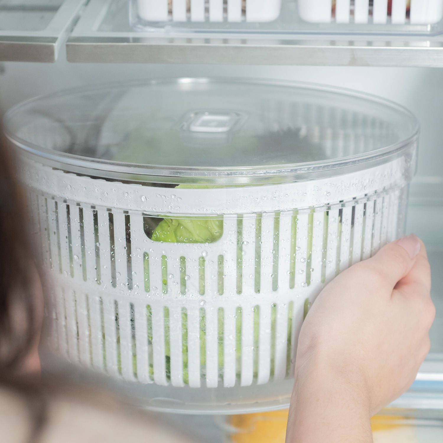 Organizador de geladeira Ou 5,5L Linha Clear Fresh