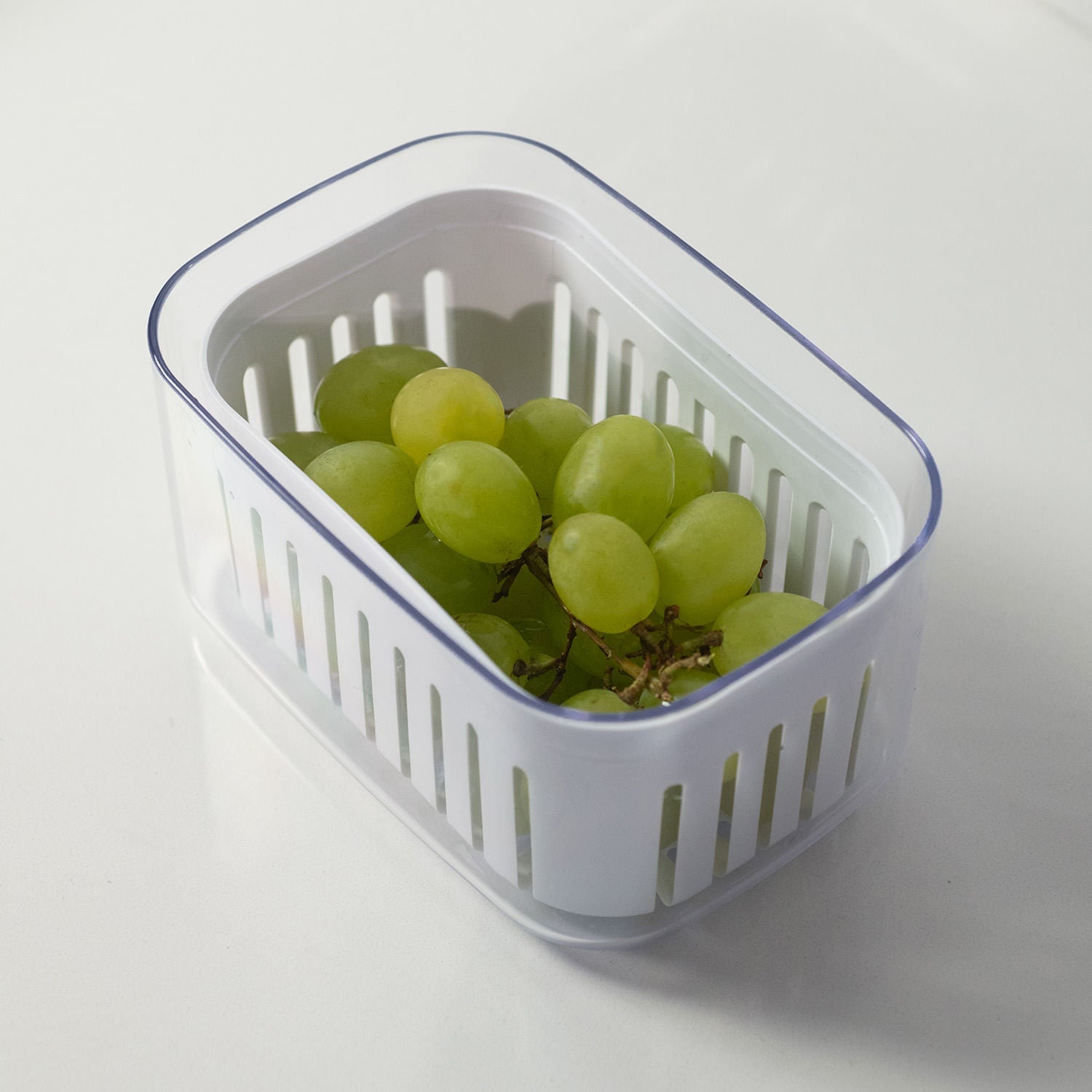 Organizador com cesto Ou 650ml Linha Clear Fresh