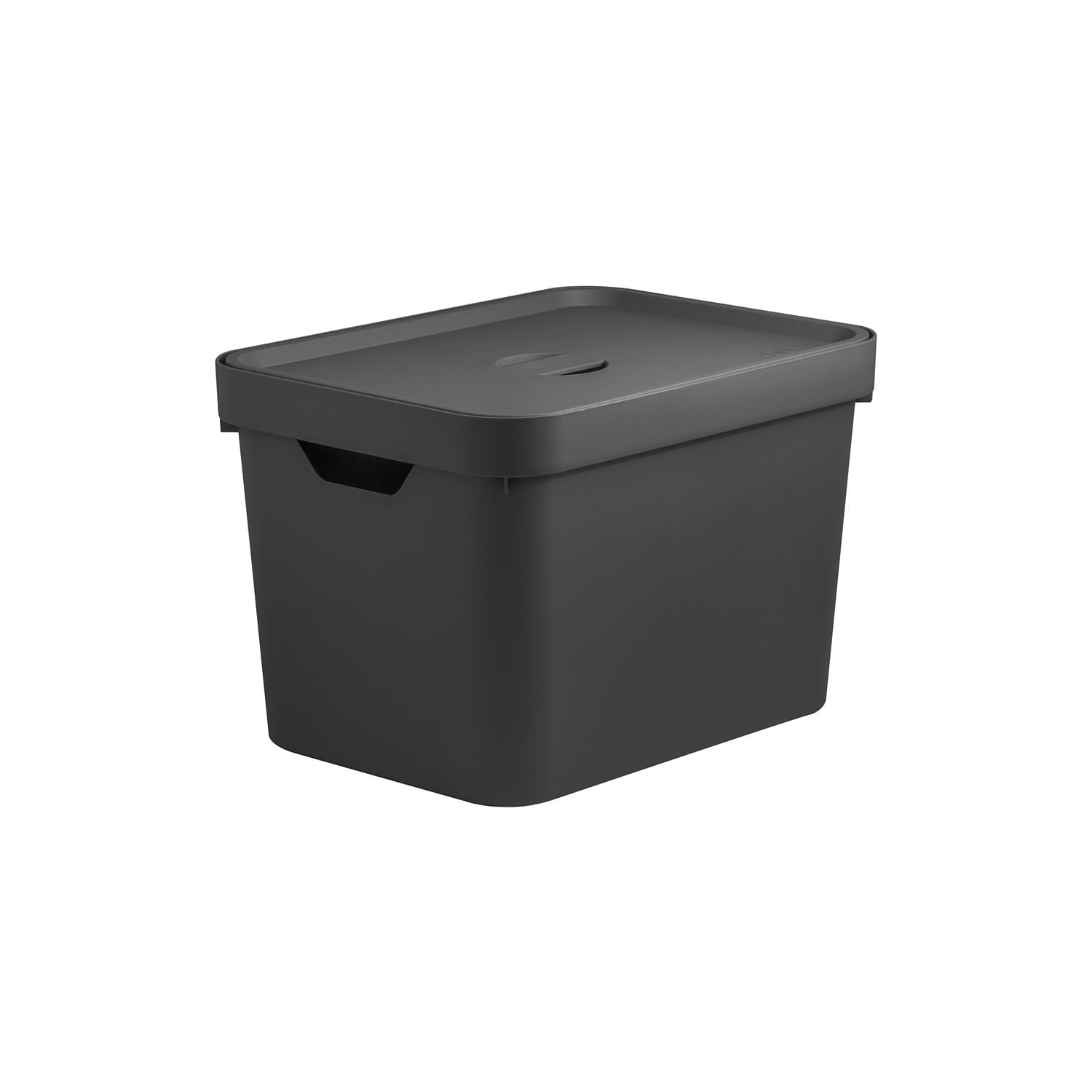 Caixa organizadora Ou 18L com tampa Linha Cube