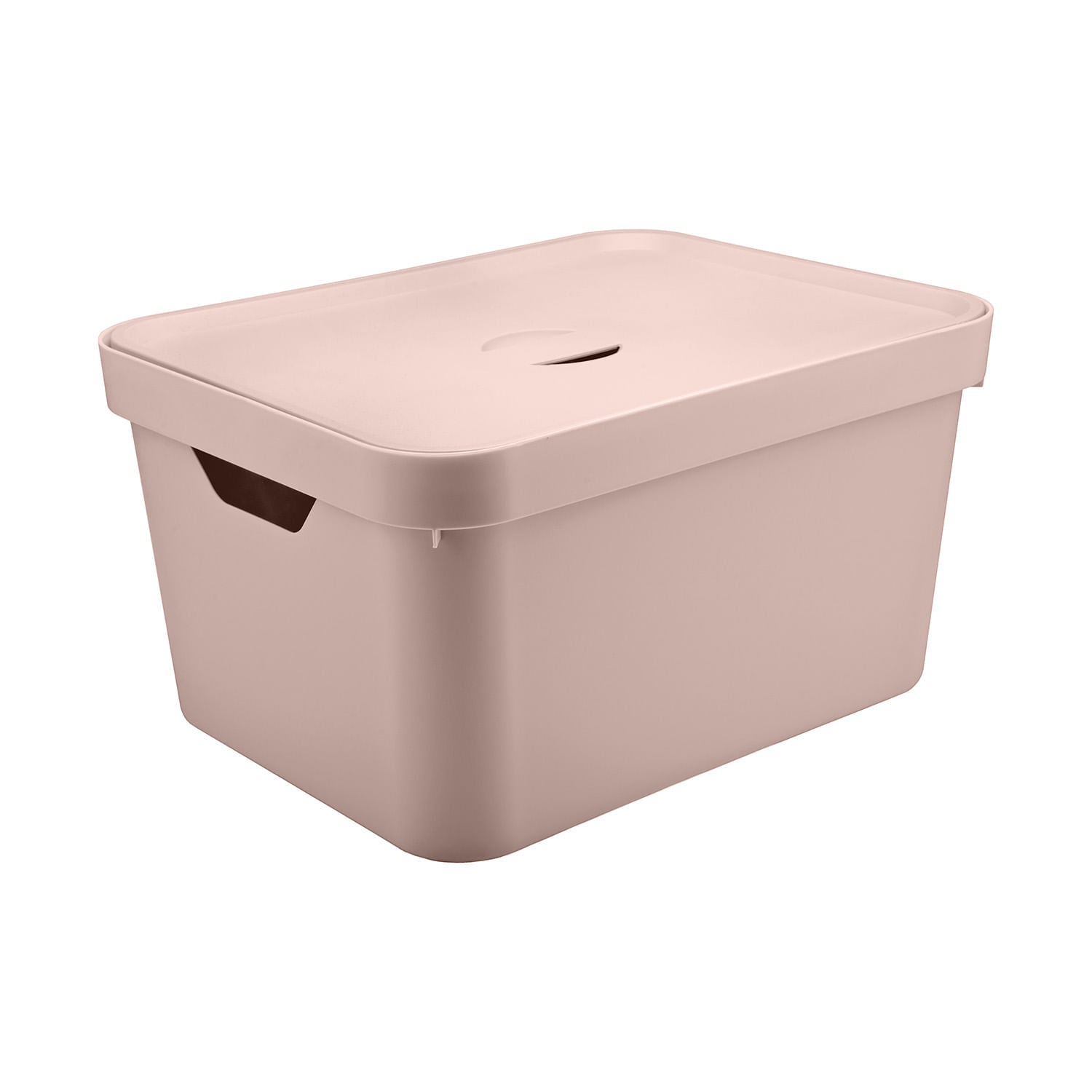 Caixa organizadora Ou 32L com tampa Linha Cube