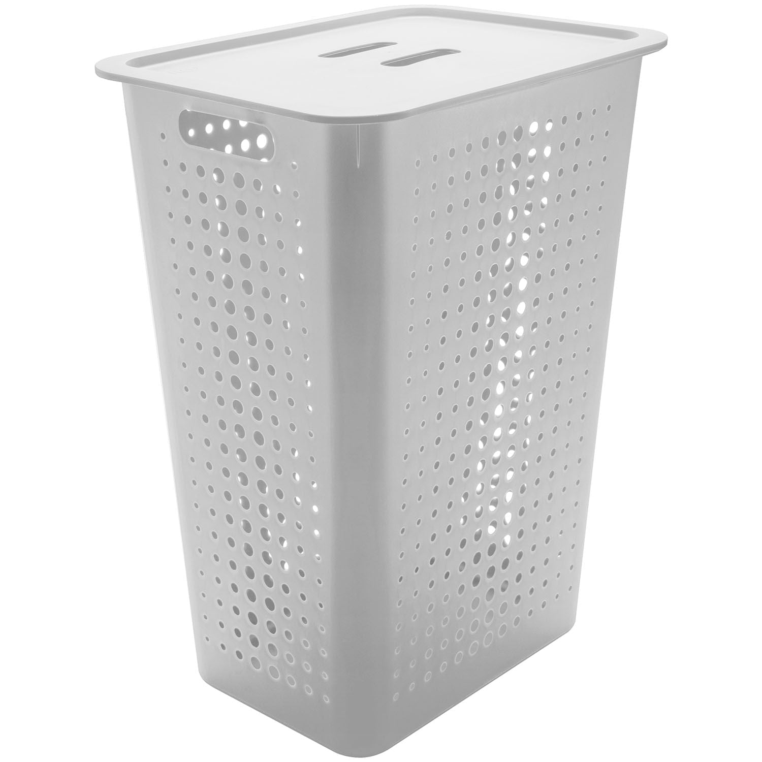 Cesta de roupas Ou 47L com tampa