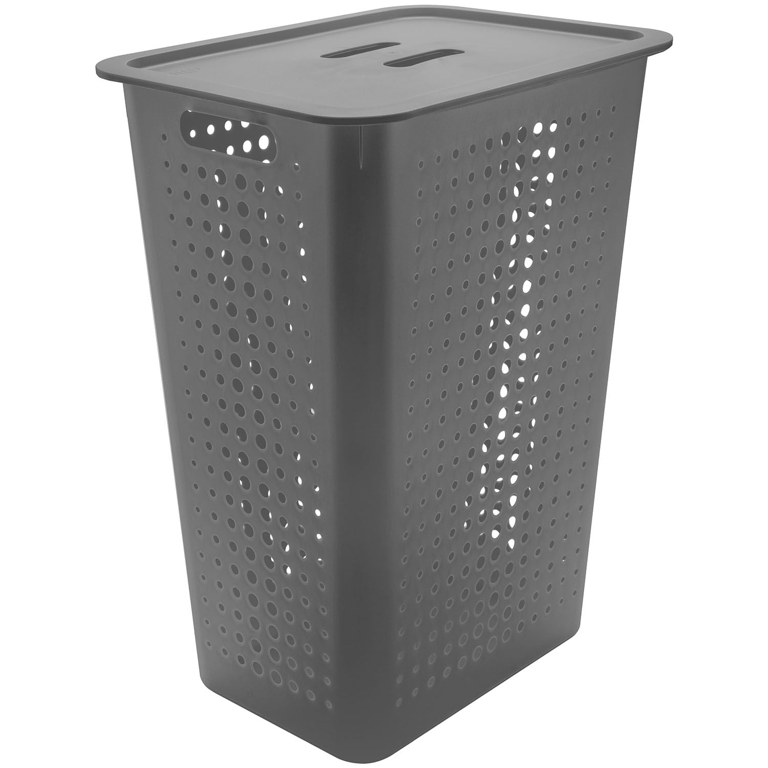 Cesta de roupas Ou 47L com tampa