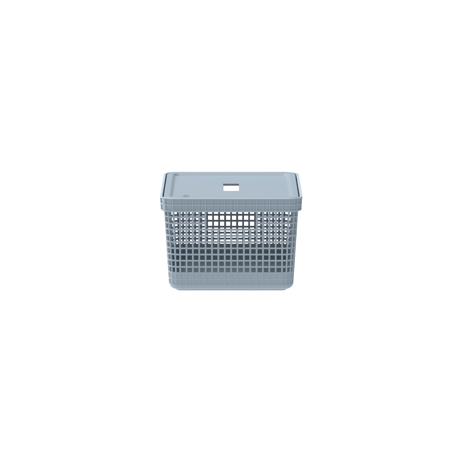 Cesto organizador Ou 8L com tampa Linha Grid