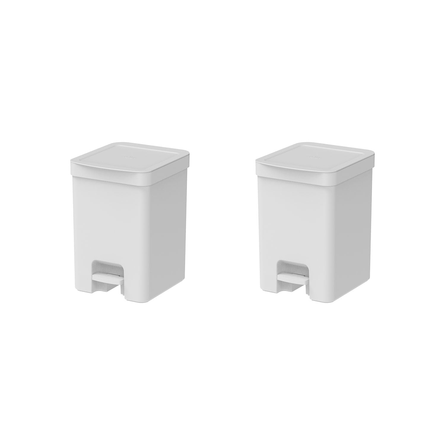 Kit de Lixeiras com pedal Ou 2 peças 12L Linhas Trium