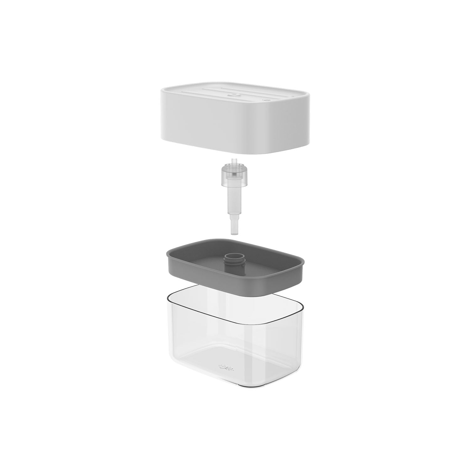 Dispenser para detergente porta esponja Ou 550ml Linha Trium