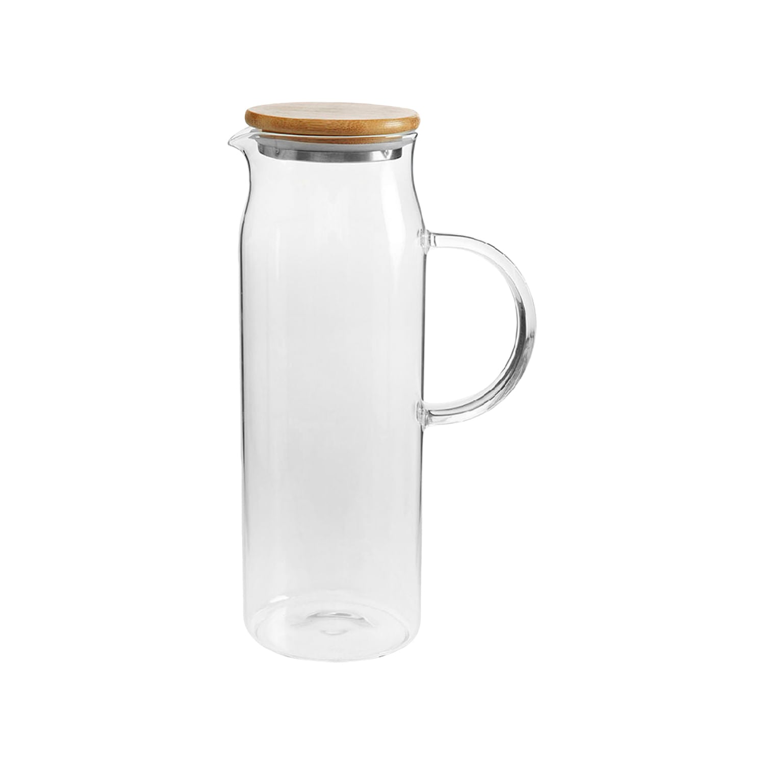 Jarra com tampa de bambu Ou 1,5L Linha Sense