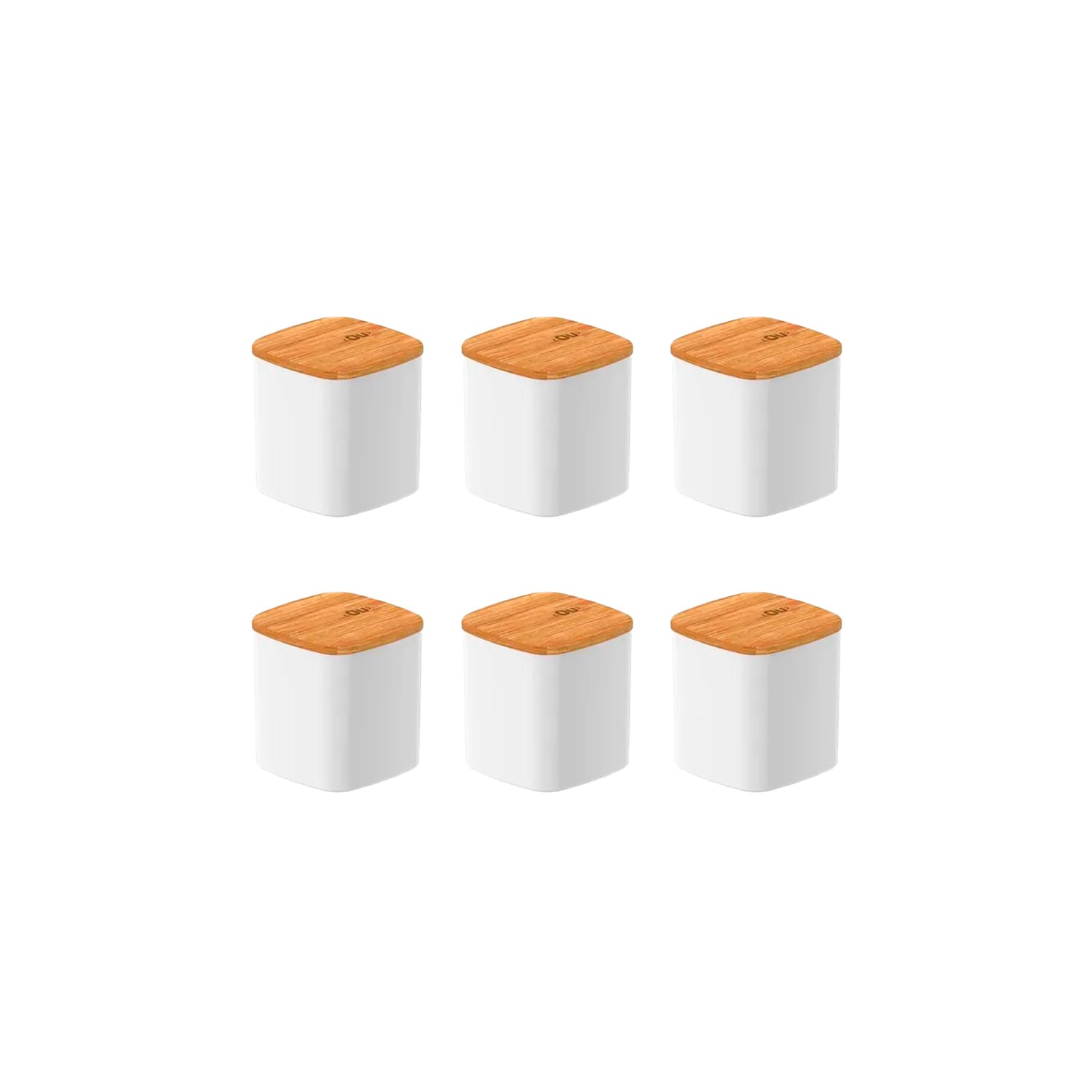 Kit de potes herméticos Ou 6 peças 150ml Linha keep