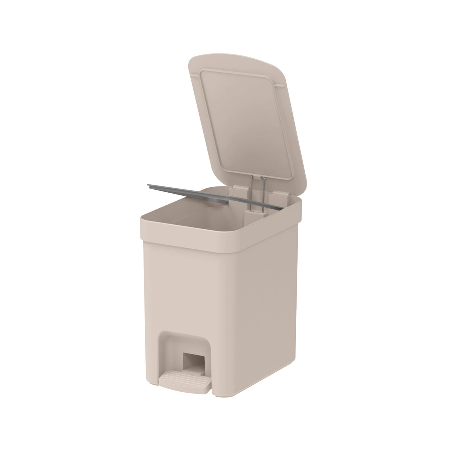Lixeira com pedal Ou 6L Linha Trium