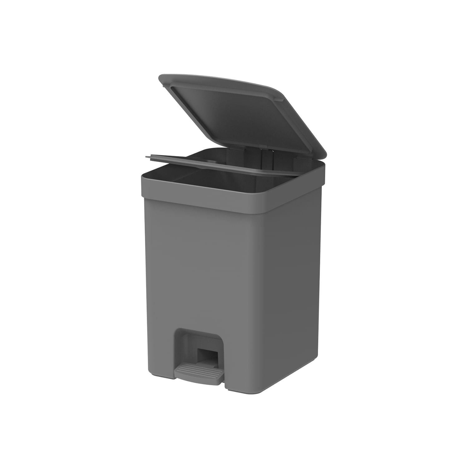 Lixeira com pedal Ou 12L Linha Trium