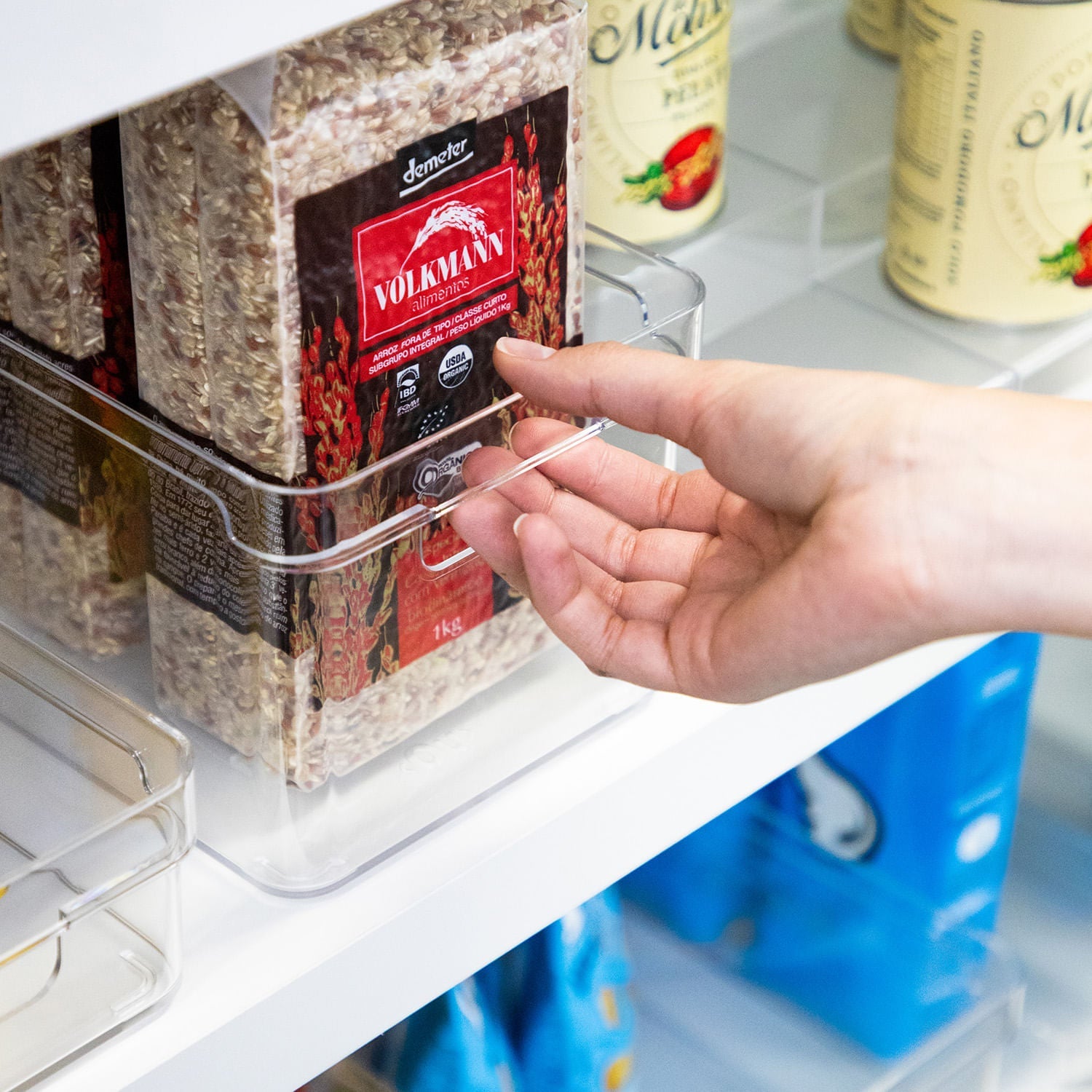 Organizador de armários Ou 5L Linha Clear