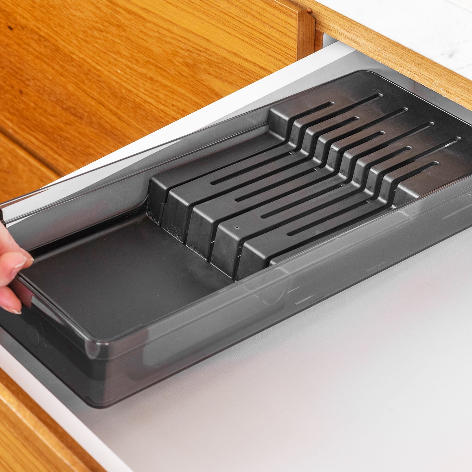 Organizador de facas Ou Linha Clear