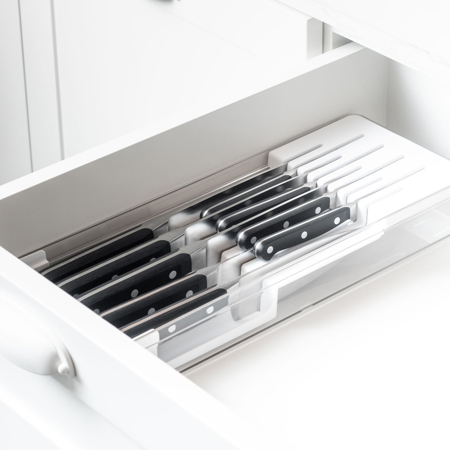 Organizador de facas Ou Linha Clear