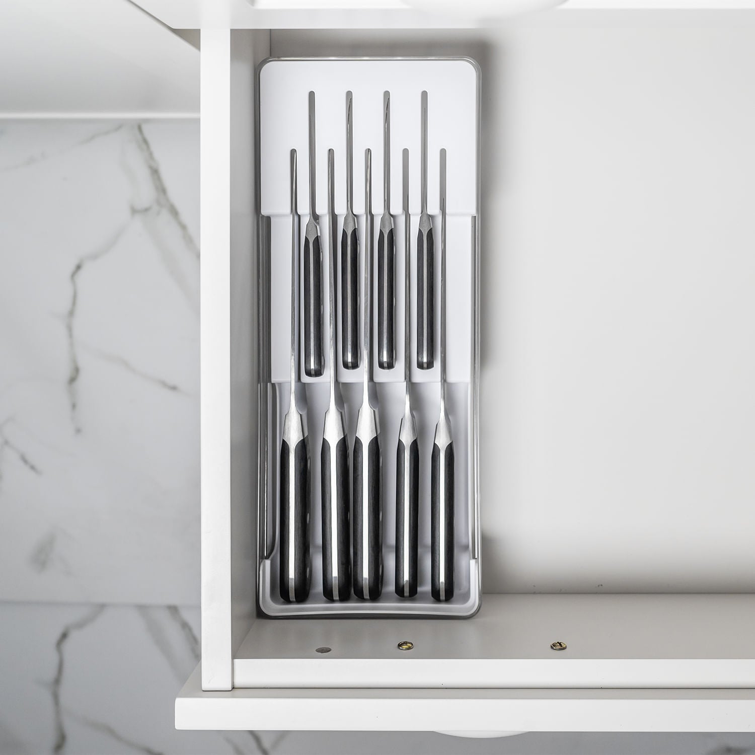Organizador de facas Ou Linha Clear