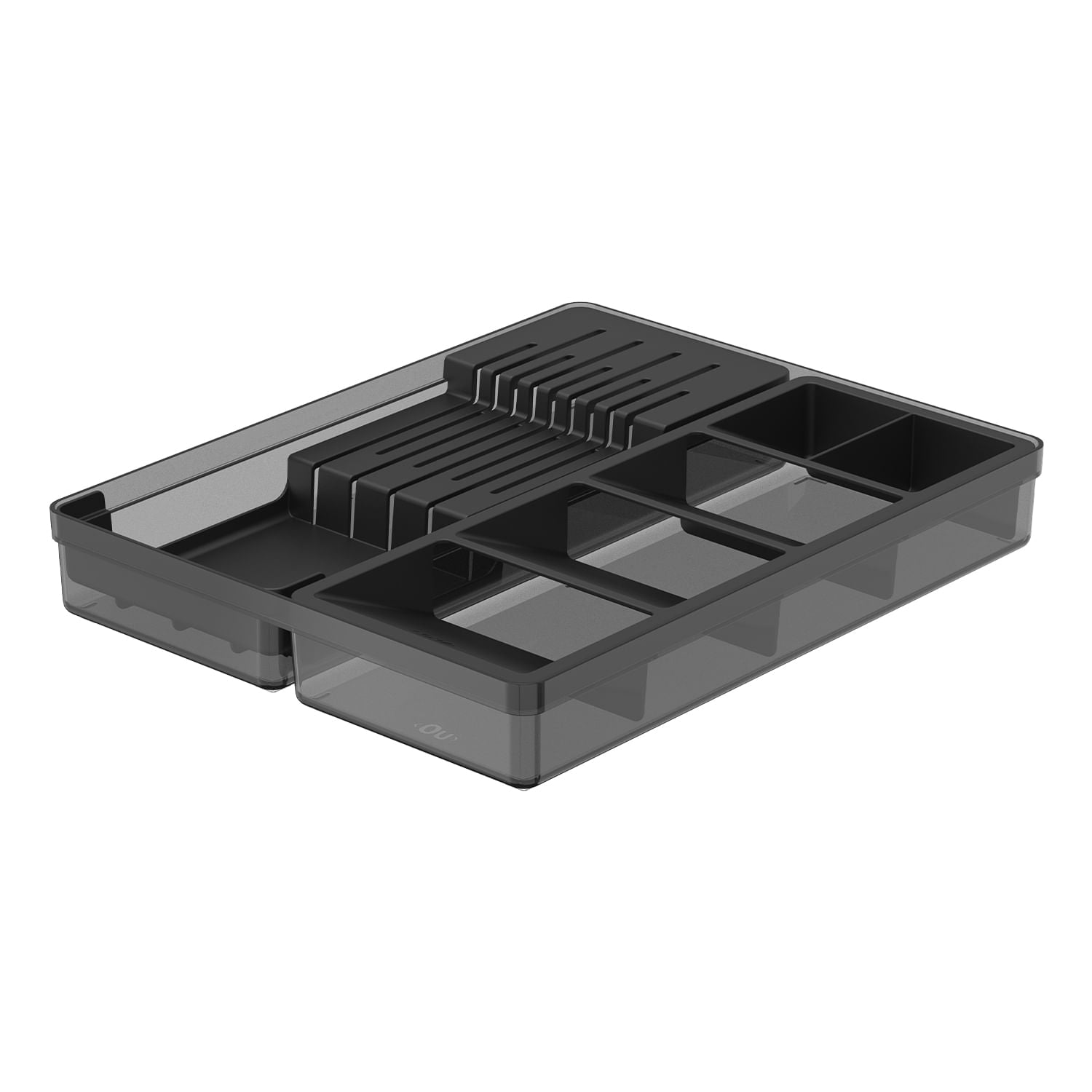 Organizador de facas e talheres Ou Linha Clear