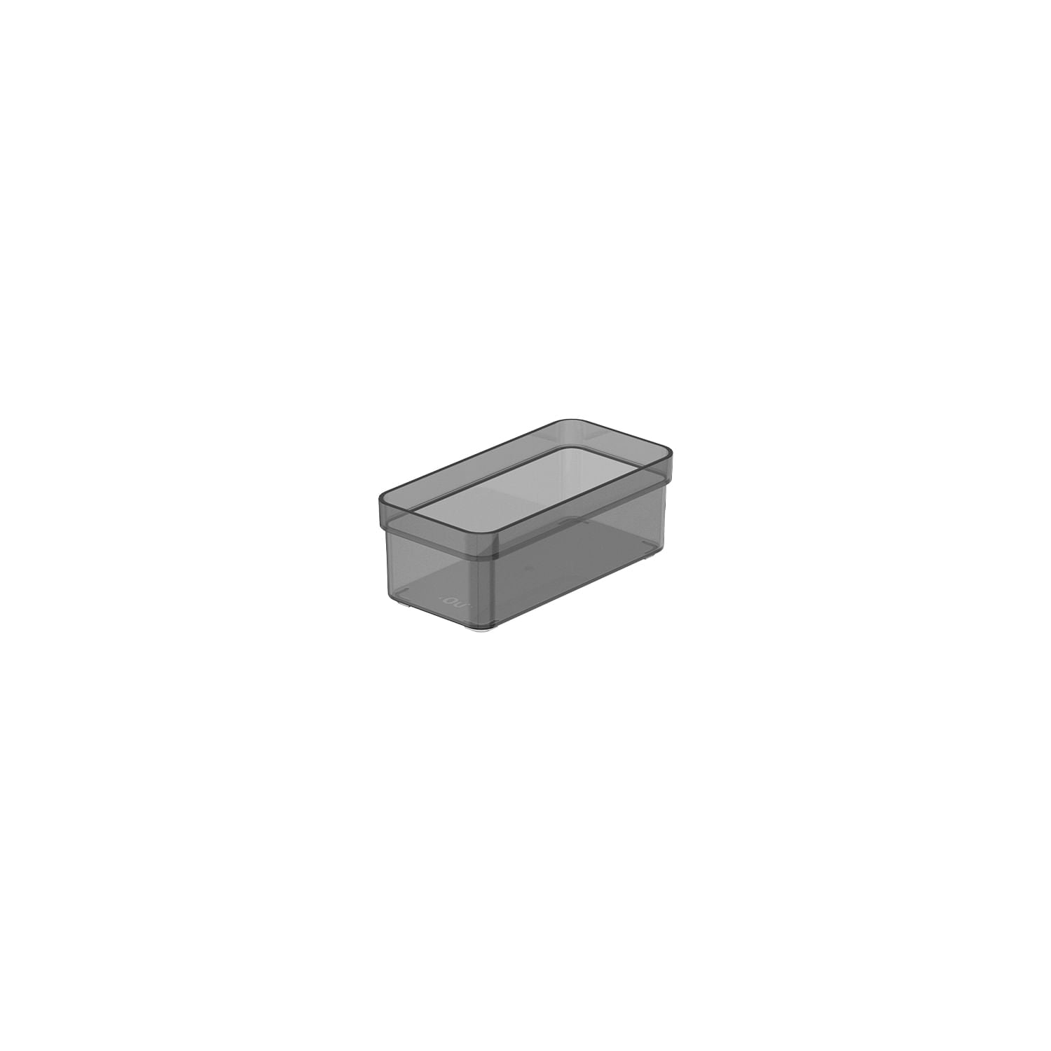 Organizador de gavetas Ou 15 x 7,5 x 5,6 Linha Clear