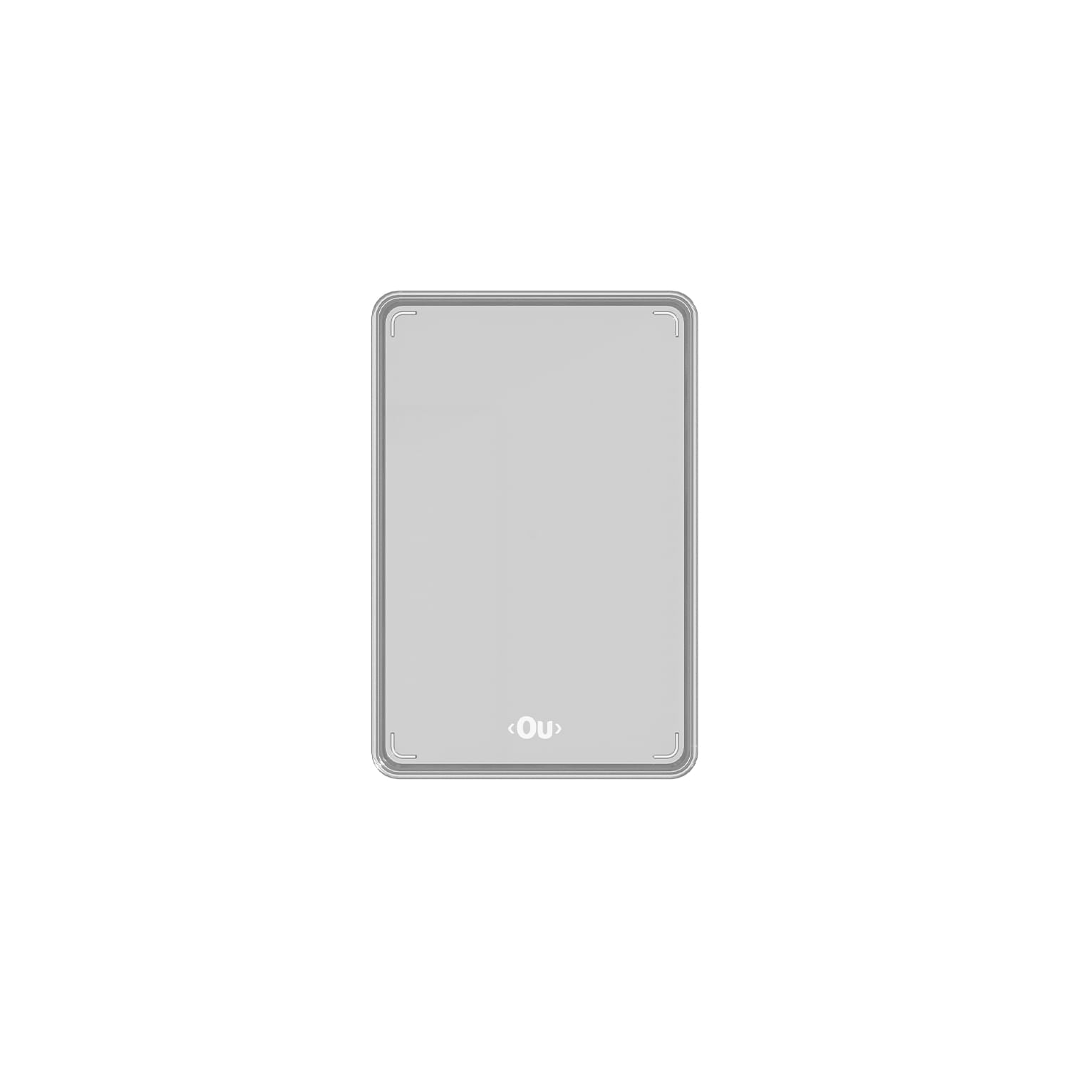 Organizador de gavetas Ou 22,5 x 15 x 5,6 Linha Clear