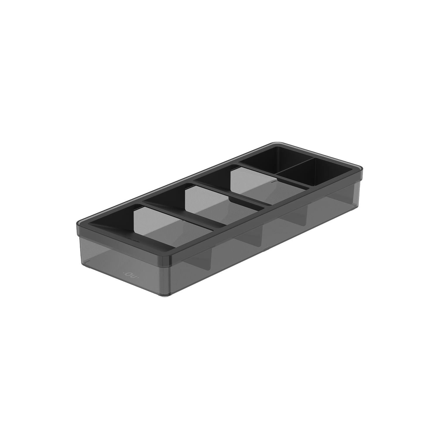 Organizador de talheres Ou Linha Clear