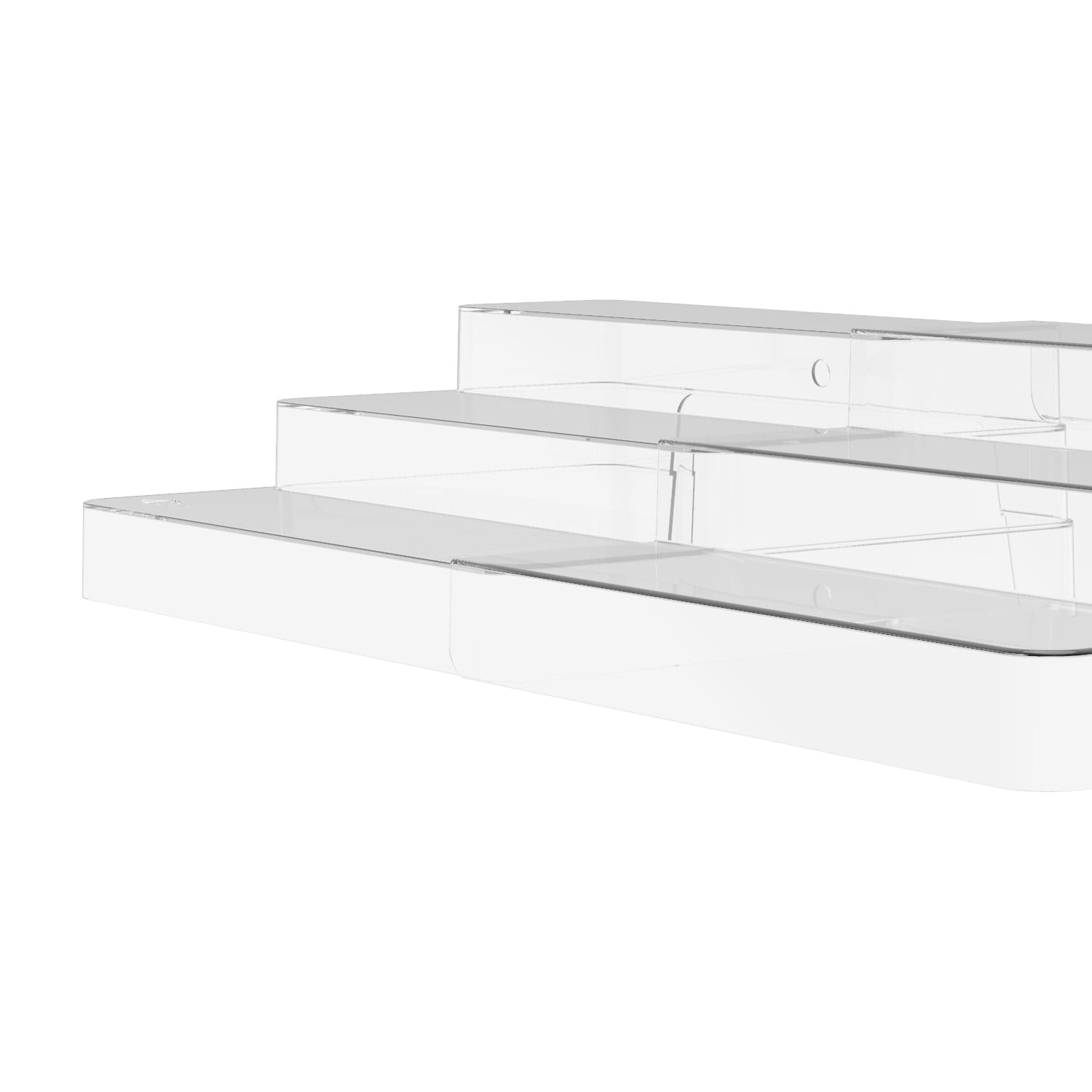 Organizador multinivel extensível Ou Linha Clear