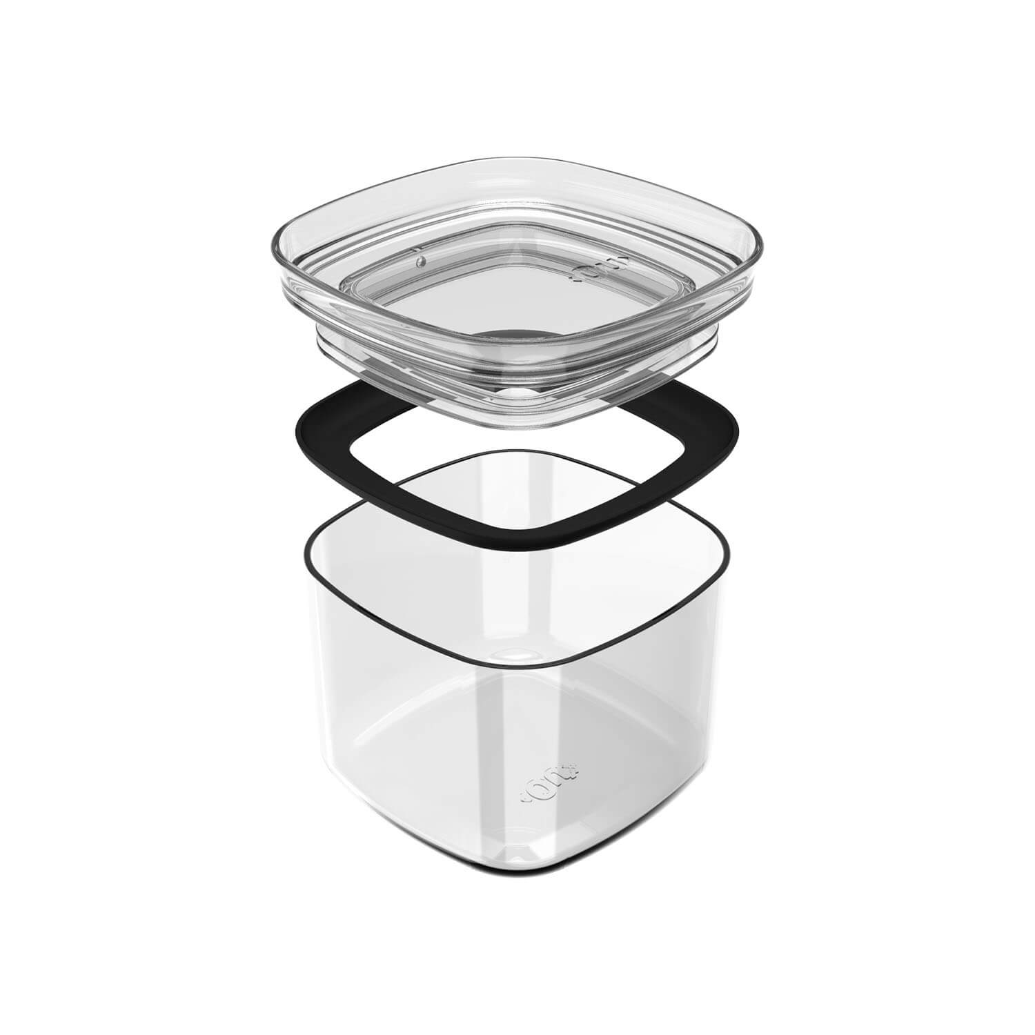 Pote hermético organizador Ou 450ml Linha Block