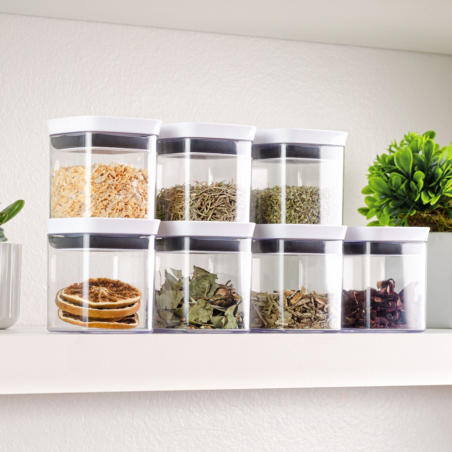 Pote hermético organizador Ou 150ml Linha Block