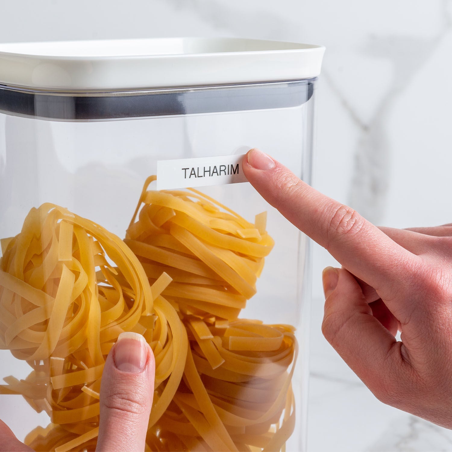 Pote hermético organizador retangular Ou 2,3L Linha Block