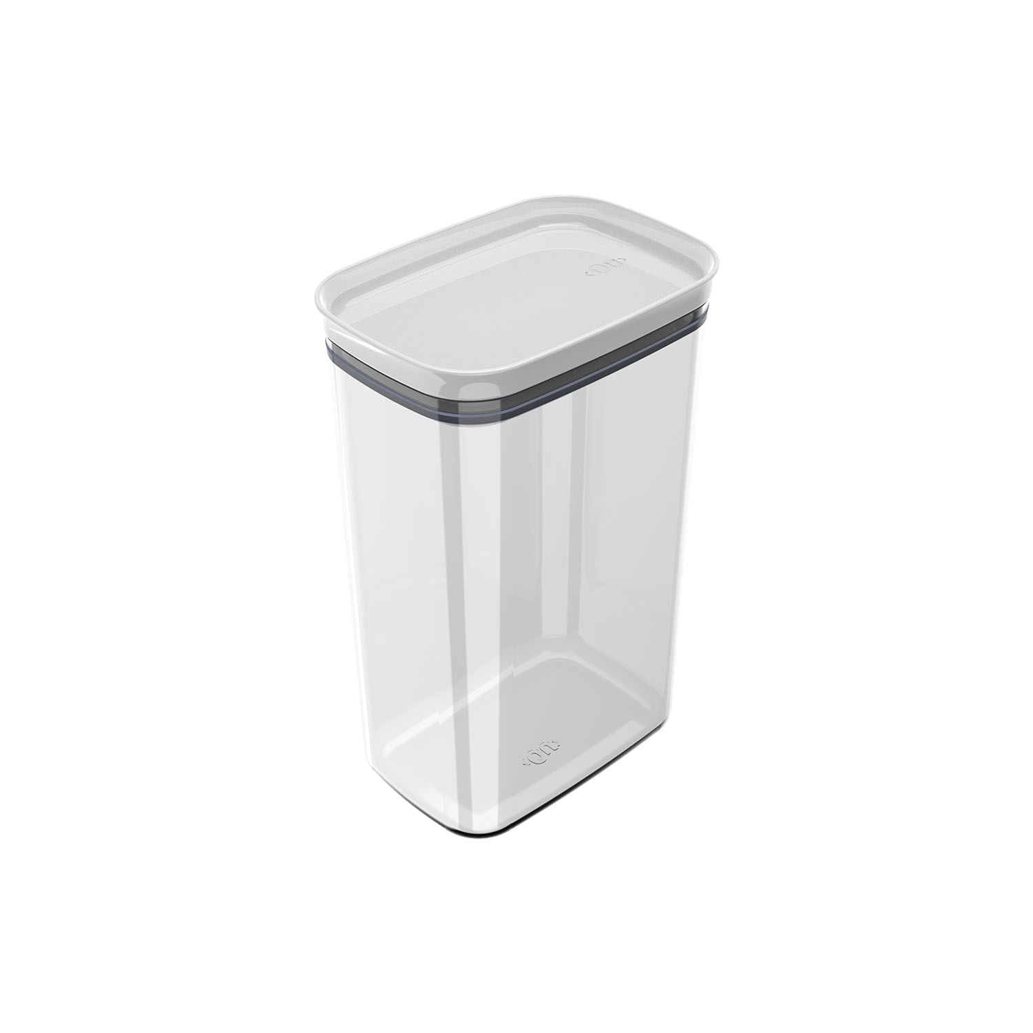 Pote hermético organizador retangular Ou 2,3L Linha Block