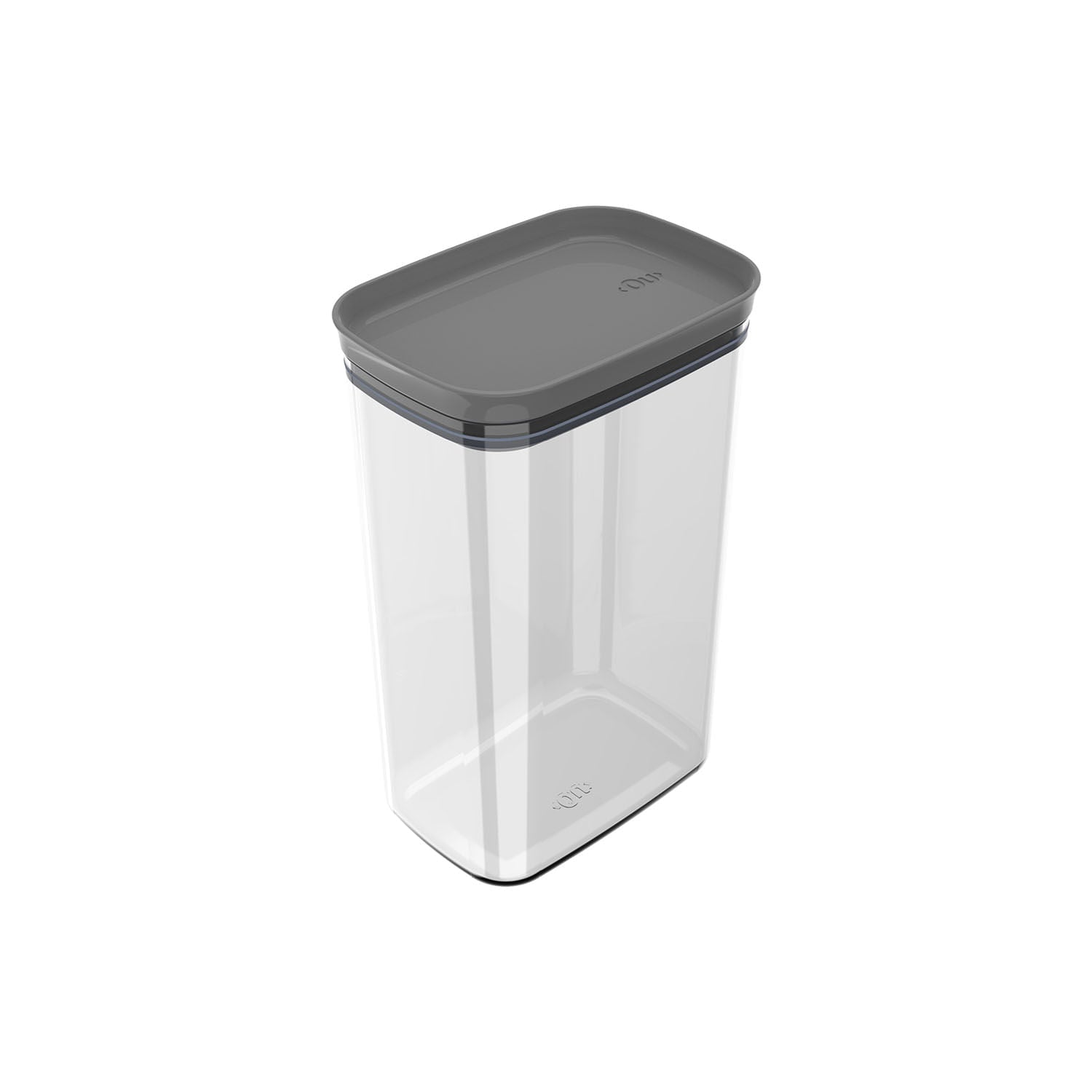 Pote hermético organizador retangular Ou 2,3L Linha Block