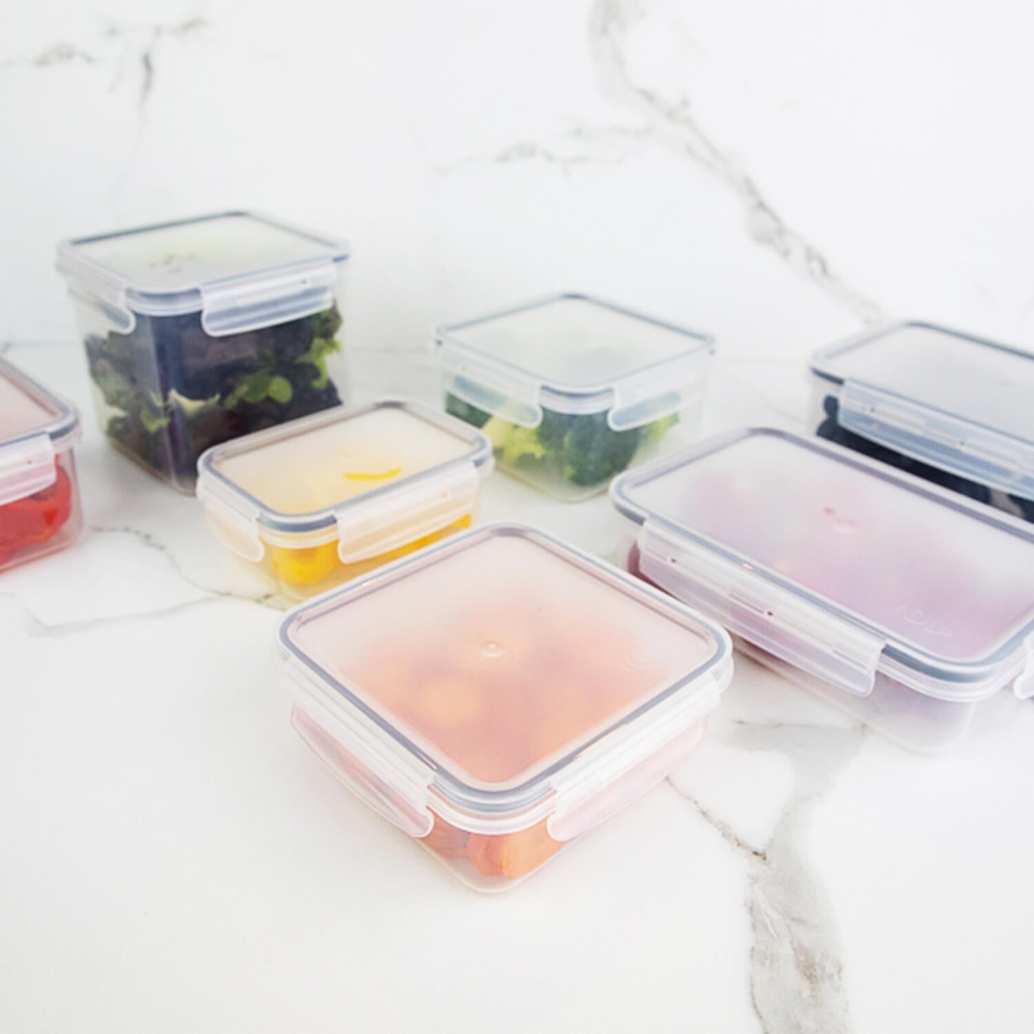 Pote organizador de geladeira quadrado Ou 1,5L Linha Click