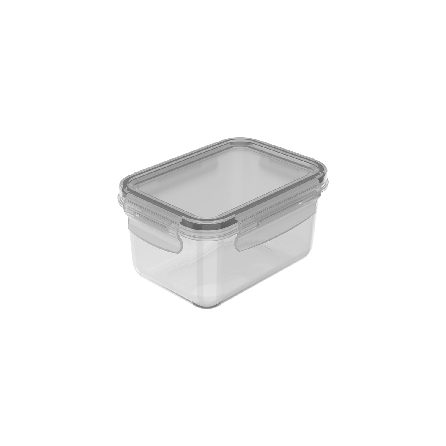 Pote organizador de geladeira retangular Ou 560ml Linha Click