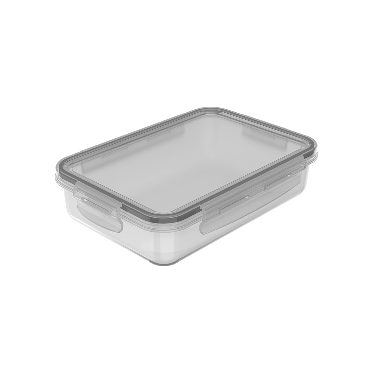 Pote organizador de geladeira retangular Ou 870ml Linha Click