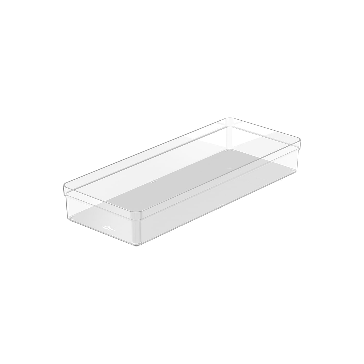 Organizador de gavetas Ou 37,5 x 15 x 5,6 Linha Clear